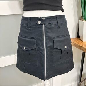 Air Jordan Nike Black Utility Mini Skirt Medium Casual Athleisure NWT Retail $75